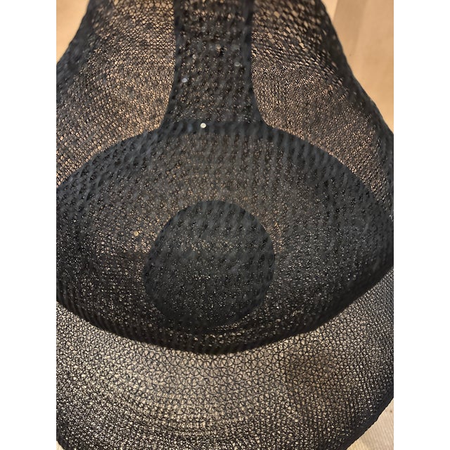 Contemporary Knitted Metal Hanging Sculpture For Sale - Image 9 of 12