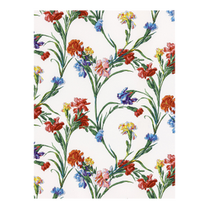 The House of Scalamandré Dianthus Fabric, Summer Bouquet