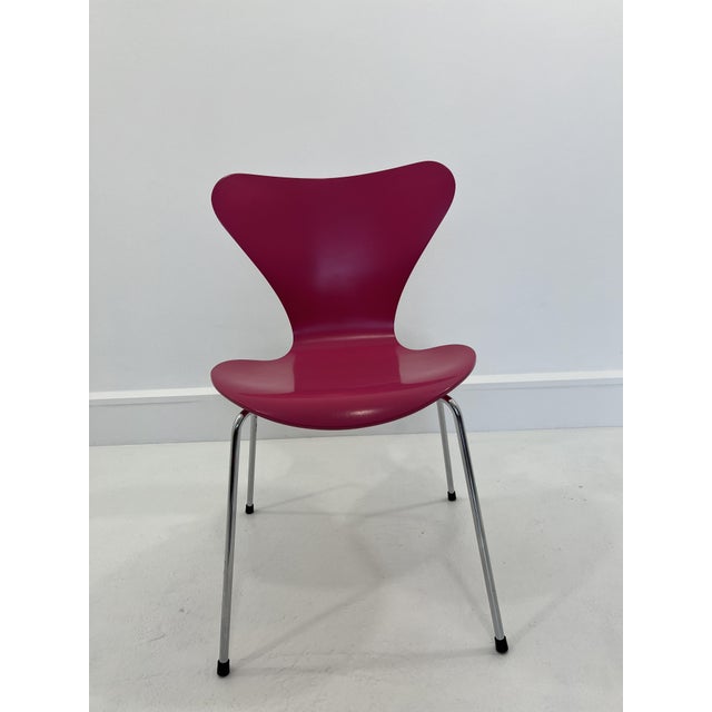 Model 3107 Chair by Arne Jacobsen, 1980s For Sale - Image 3 of 11