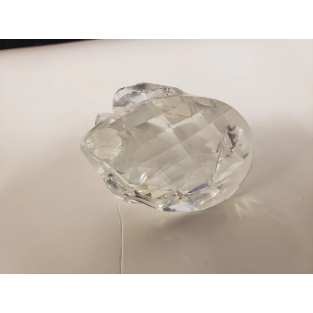 Swarovski Swarovski Crystal Swan Spread Wing Figurine For Sale - Image 4 of 7