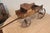 Wood Vintage Hand Crafted Decorative Oak Pull Toy Wagon For Sale - Image 7 of 9