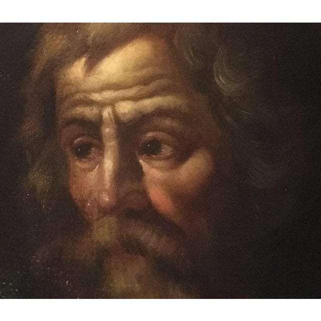 San Girolamo, Neapolitan School, 1600s, Oil on Canvas For Sale - Image 3 of 6