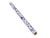 Blue White Porcelain Floral Graphic Flute Shape Tube Display Art For Sale - Image 4 of 7