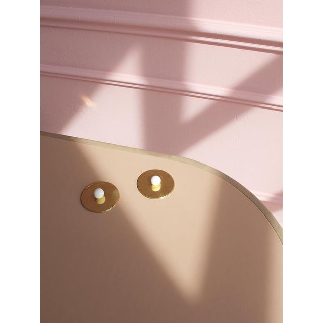 Metal Poetry Dressing Table in European Oak and Italian Leather by Auste Ost For Sale - Image 7 of 15