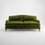 Sophie Conran Felix 3 Seater Sofa in Moss Velvet For Sale In Charlotte - Image 6 of 6