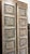 1920s Antique Hand-Carved Floral Wood Door Panels | Pair of Vintage Barn Doors 80x29 For Sale - Image 5 of 8
