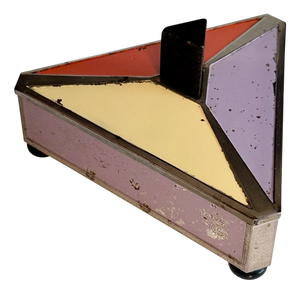Vintage Art Deco Cosmetic Soap Box in Lithographed Tinplate from Georg Dralle, 1920s