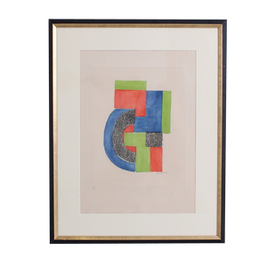 Sonia Delaunay, Totem Series, 1960s, Lithograph