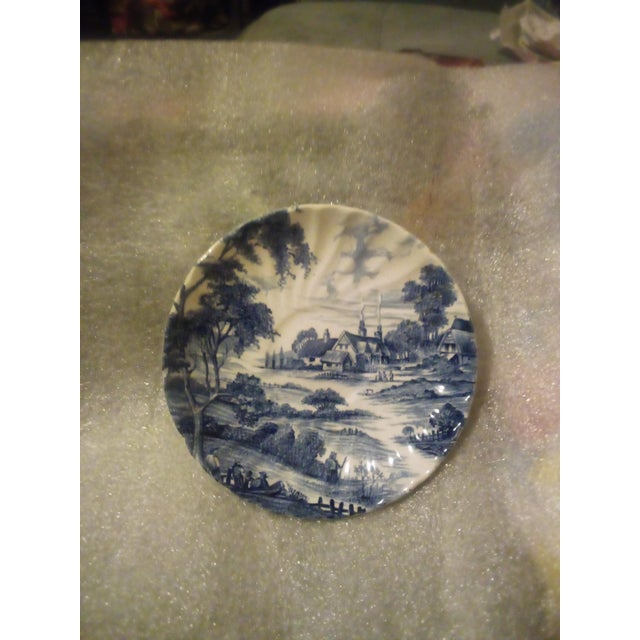 Ceramic Vintage Late 1950s Genuine Hand Engraving Rigeway Ironstone, Staffordshire, England, 48 Piece Set Serving Dishes. For Sale - Image 7 of 12