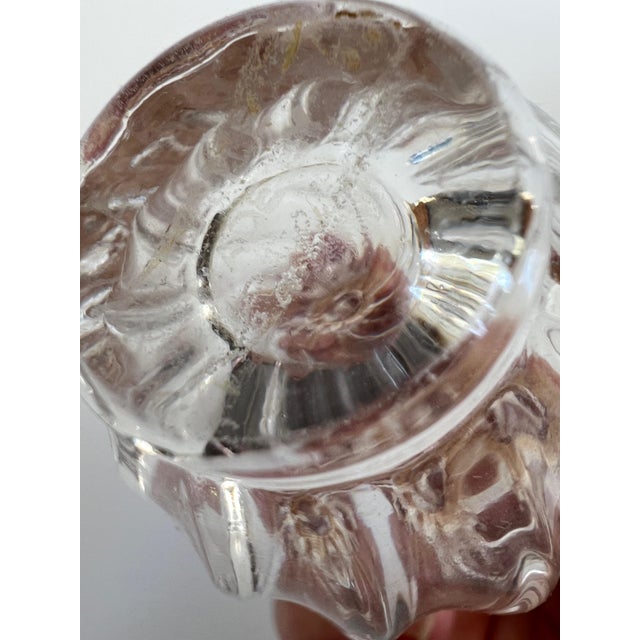 1960s Vintage Lalique Perfume Bottle Nina Ricci’s L’air Du Temps Two Doves Stopper France Signed “Lalique” 1960s For Sale - Image 5 of 6