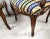 French Provincial Dining Chairs Vintage Set of 6 For Sale - Image 10 of 12