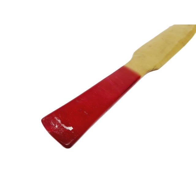 Vintage Bakelite Letters Knife, Poland, 1960s, in Very Good conditions. Designed 1960 to 1969