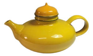 Yellow Ceramic Teapot by Inger Persson for Rörstrand, 1960s