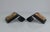 Mid-Century Ceramic and Black Metal Door Handles, 1950s, Set of 2 For Sale - Image 6 of 16