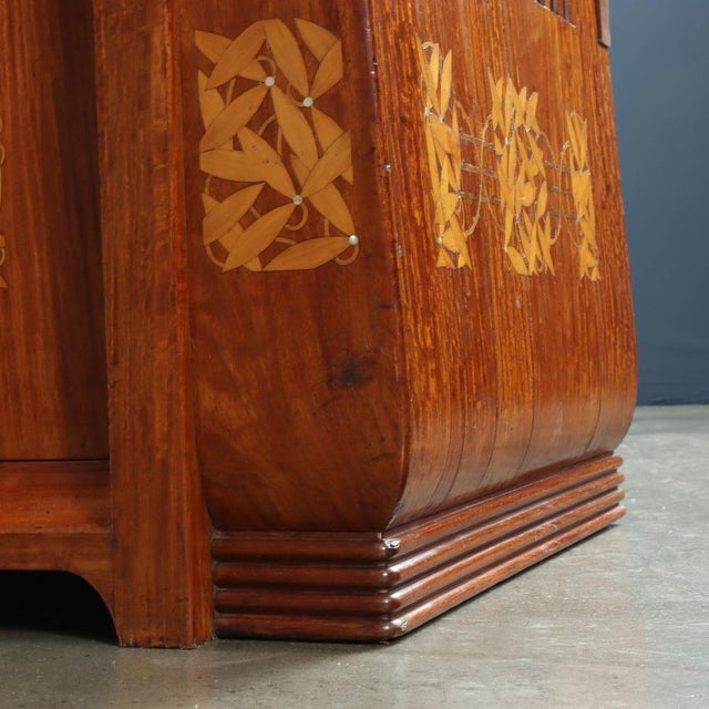 Brown Antique Dressing Table by Carlo Zen, 1902 For Sale - Image 8 of 14