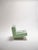 Contemporary Soft Block Armchair by Bernhardt & Vella for No More Private For Sale - Image 3 of 5