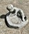 Garden Bird Bath with Small Child Feeding the Birds, 1950 For Sale - Image 4 of 8