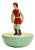 Subbuteo Ornament Sculpture in Double-Mould Ceramic from Artigianato Italiano For Sale