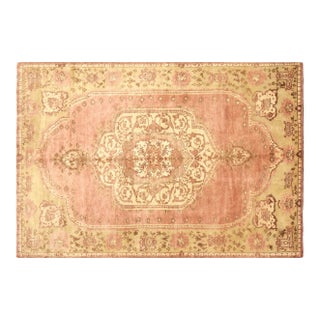 1960s Turkish Oushak Rug For Sale