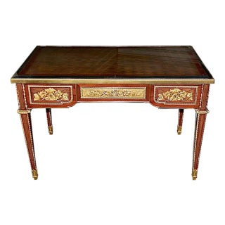 Louis XVI-style Writing Table, After Jean-Henri Riesener For Sale