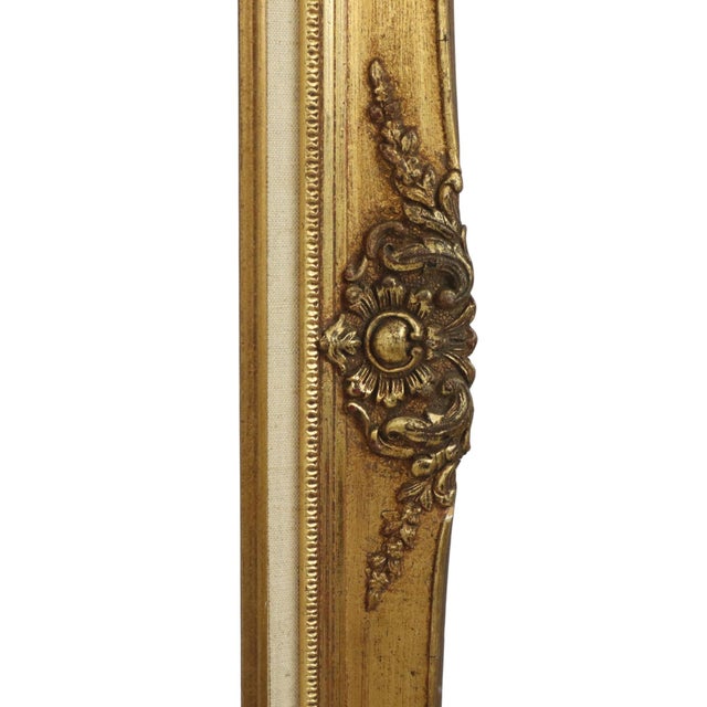 Large Baroque Style Gilt Frame, 1960s For Sale - Image 4 of 18