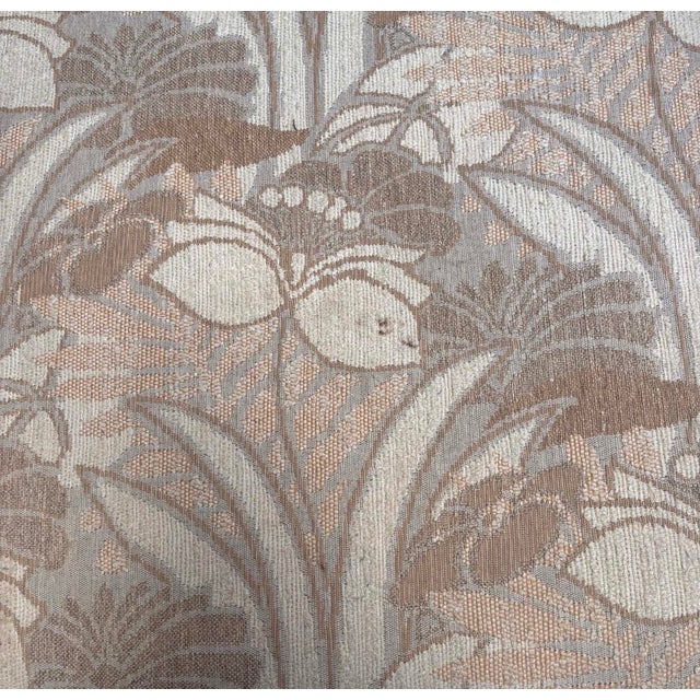 Gemstone Vintage Curved Sofa For Sale - Image 7 of 9