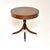 Antique Regency Style Leather Top Drum Table, 1890 For Sale - Image 12 of 12