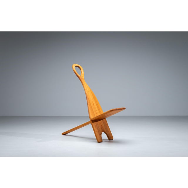 Slender Highback Side Chair, 1970s For Sale - Image 15 of 15