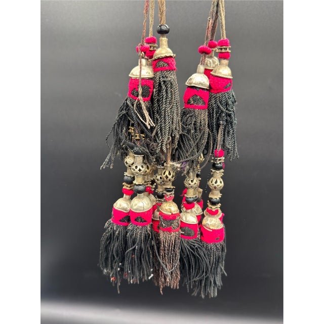 Antique Uzbek “Sequsha” Tassel, 19th C Uzbekistan For Sale - Image 12 of 15