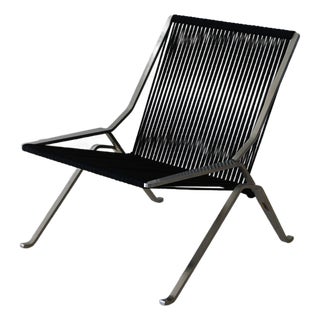 2012 Poul Kjaerholm Lounge Chair, Model No. Pk25 for Fritz Hansen, Denmark. For Sale