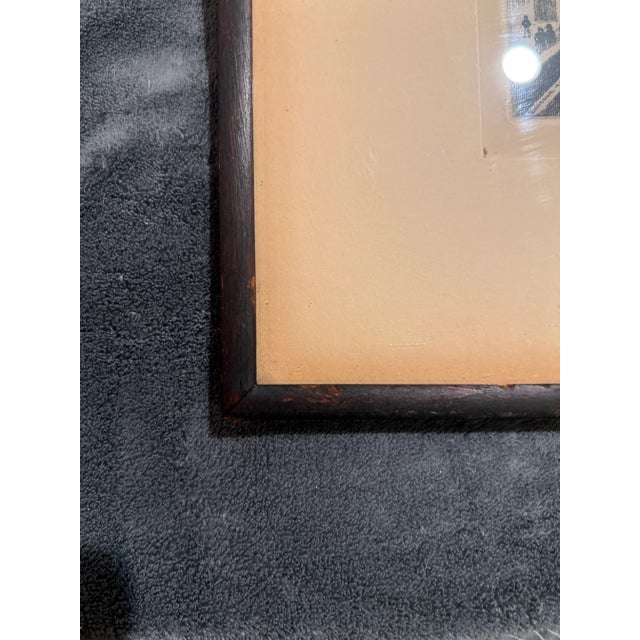 Maxime Lalanne "Rade De Bordeaux" Original Etching C. 1868 For Sale In Boston - Image 6 of 6