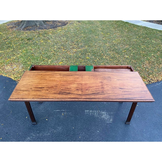 Early 20th Century Antique W F Mfg Co Warsaw Ky Fold Out Top Dining