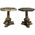 19th Century Gilt Bronze & Pietra Dura Marble Tables, Set of 2 For Sale - Image 5 of 5