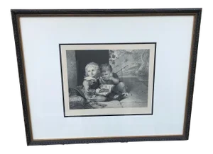 1900s The Brothers Original Print