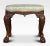 Chippendale Style Mahogany Framed Stool, 1890s For Sale - Image 6 of 7