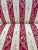 Ethan Allen 1990s Ethan Allen Camelback Striped Red & White Floral Sofa For Sale - Image 4 of 5