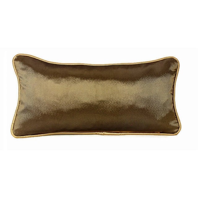 Jane Churchill Embroidered Peacock Lumbar Pillow For Sale - Image 10 of 13