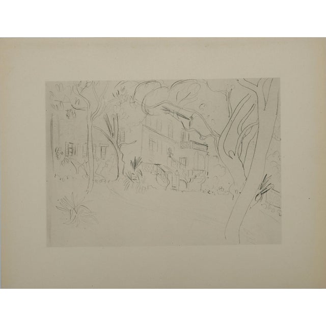 Henri Matisse, L'entrée de la maison, Lithograph For Sale