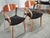 Spanish Chrome, Wood, and Velvet Dining Chairs from Paco Capdell, 1980s, Set of 8 For Sale - Image 15 of 18