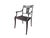 Black Molla Diana the Huntress Powder Coated Iron Chairs — A Pair For Sale - Image 8 of 12