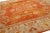 Late 19th Century Orange Antique Turkish Oushak Wool Rug Handmade With Medallion Design For Sale In New York - Image 6 of 7