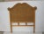 1980s Vintage Asian Style Bamboo Rattan Twin Headboard Honey Color For Sale - Image 11 of 12