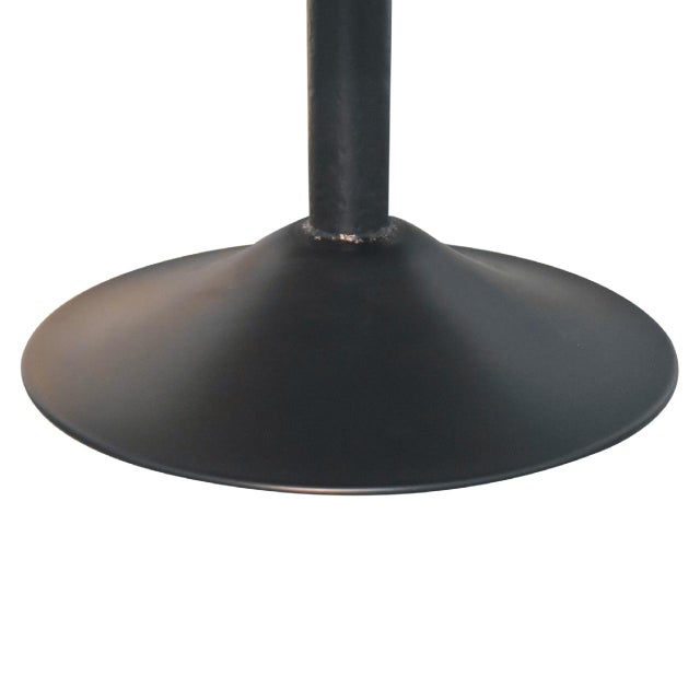 Cream Cream Bouclé Swivel Accent Chair For Sale - Image 8 of 8