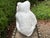 White 1960s Italian Glazed Ceramic Monkey Sculpture For Sale - Image 8 of 13