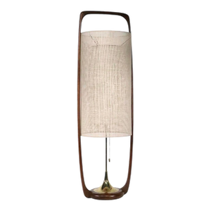 Mid Century Modern Modeline Table Lamp, Design Attributed to Arthur Jacobs, Circa 1950s