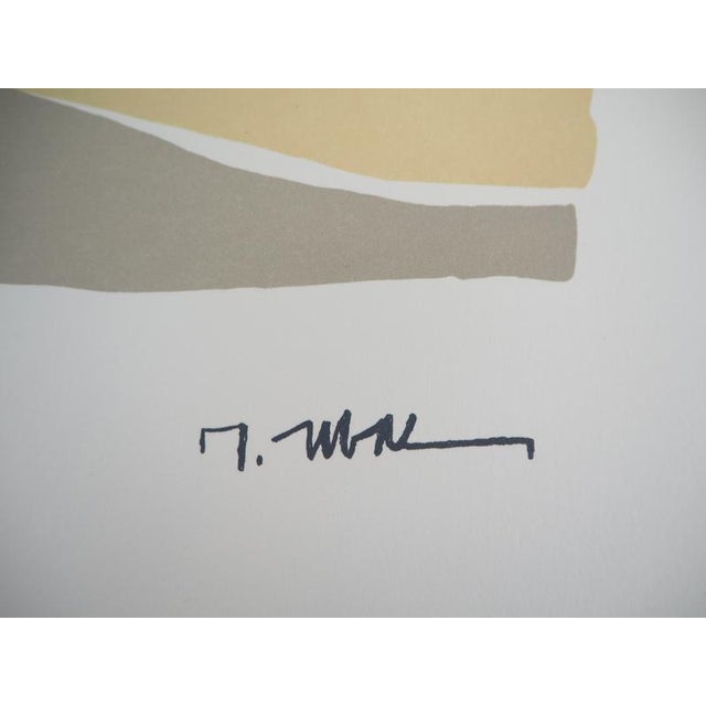 Raoul Ubac, Composition in Beige, Lithograph For Sale - Image 6 of 7