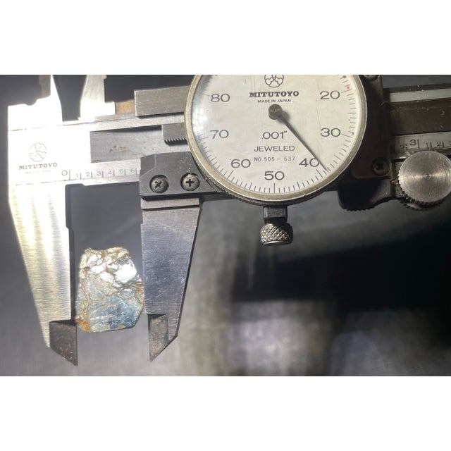 Natural Trapiche Parti Color Untreated 13ct. Sapphire. For Sale In South Bend - Image 6 of 7