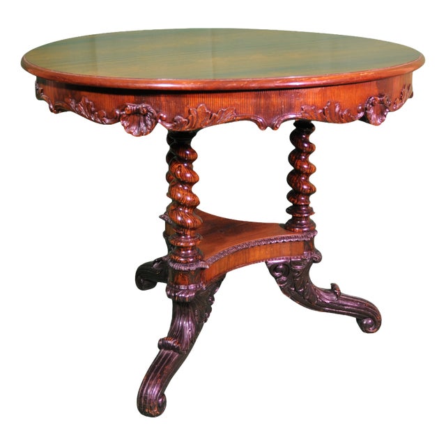 Victorian Renaissance Revival Side Table For Sale