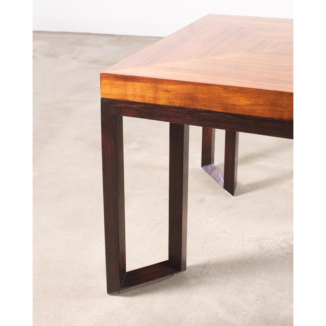 Therien Studio Workshops Normandie Oak Games or Center Table For Sale - Image 10 of 18