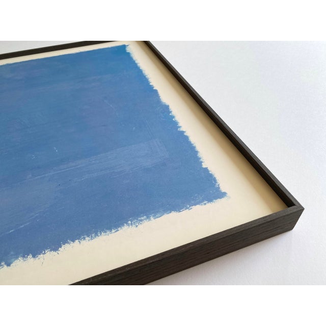 Mark Rothko Vintage 1984 Modernist Lithograph Print Framed Abstract Expressionist Extra Large Exhibition Poster " Untitled " 1969 For Sale - Image 10 of 14